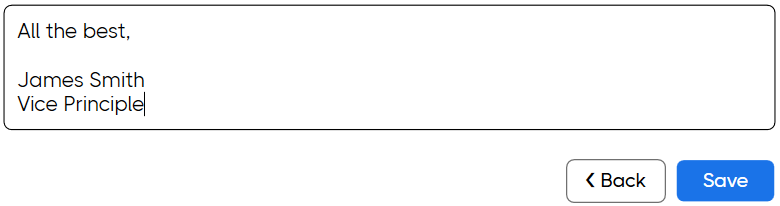 Type the signature text